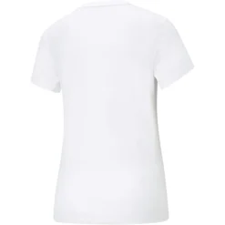 Outlet Puma Essentials Logo shirt dames white