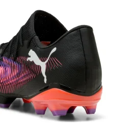 Clearance Puma FUTURE 8 MATCH Low FG AG voetbalschoenen heren black white glowing red