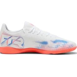 Clearance Puma Future 8 Play It IC zaalvoetbalschoenen white black glowing red