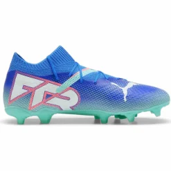 Sale Puma FUTURE 7 PRO FG AG voetbalschoenen heren bluemazing white electric peppermint