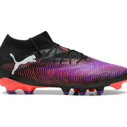 Discount Puma FUTURE 8 PRO FG AG voetbalschoenen heren black white glowing red