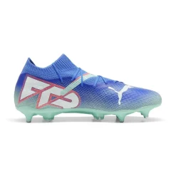Puma FUTURE 7 PRO MXSG voetbalschoenen heren bluemazing white electric peppermint