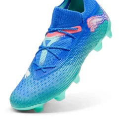 Outlet Puma FUTURE 7 ULTIMATE FG AG voetbalschoenen heren bluemazing white electric peppermint