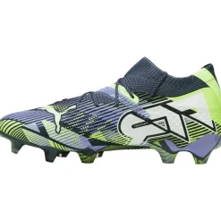 Clearance Puma FUTURE 7 ULTIMATE FG AG voetbalschoenen heren grey skies white fizzy apple