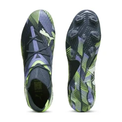 Clearance Puma FUTURE 7 ULTIMATE FG AG voetbalschoenen heren grey skies white fizzy apple