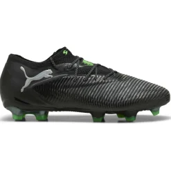Best Puma FUTURE 8 ULTIMATE Low FG voetbalschoenen heren black cool light grey fluo green