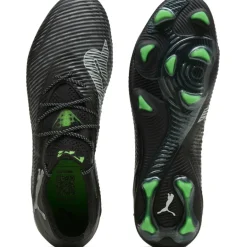 Best Puma FUTURE 8 ULTIMATE Low FG voetbalschoenen heren black cool light grey fluo green