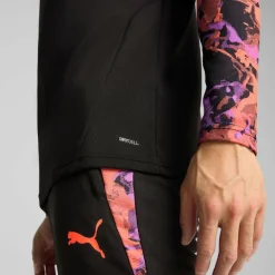 Clearance Puma IndividualCUP 1/4 Zip trainingsshirt heren black