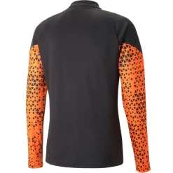 New Puma IndividualCUP trainingsshirt heren black ultra orange