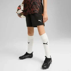 Puma IndividualFINAL voetbalbroekje junior black heat fire