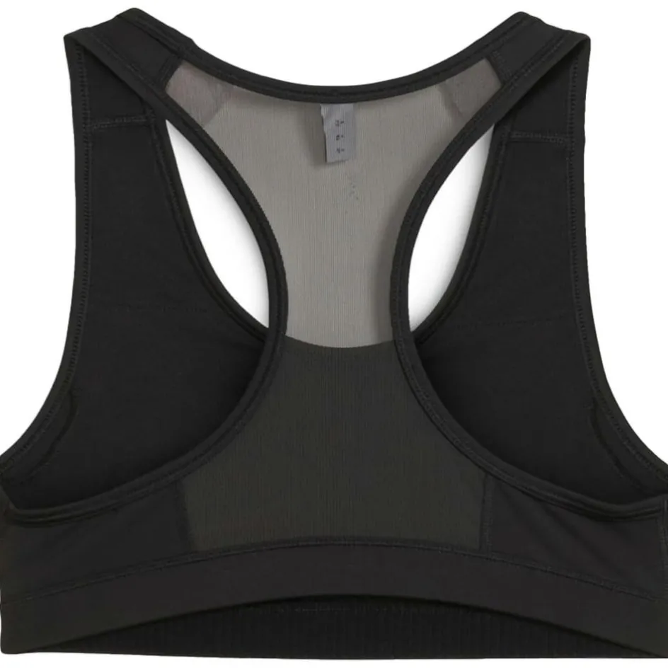 Puma 4KEEPS sport bh dames black big white cat