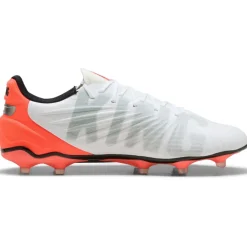 Sale Puma King Match FG - AG voetbalschoenen white silver glowing red