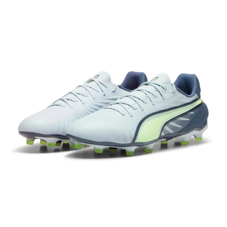 New Puma KING MATCH FG AG voetbalschoenen heren frosted dew fizzy apple grey skies