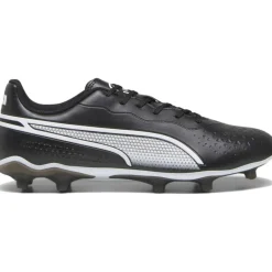 Puma KING MATCH FG AG voetbalschoenen heren black white