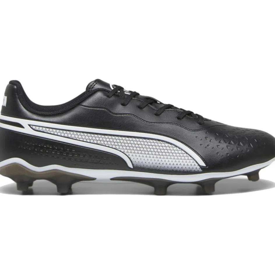 Puma KING MATCH FG AG voetbalschoenen heren black white