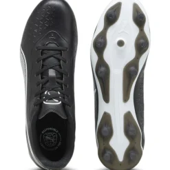 Puma KING MATCH FG AG voetbalschoenen heren black white