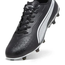 Puma KING MATCH FG AG voetbalschoenen heren black white