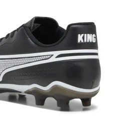 Puma KING MATCH FG AG voetbalschoenen heren black white