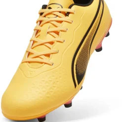 Puma KING MATCH FG AG voetbalschoenen heren sun stream black sunset