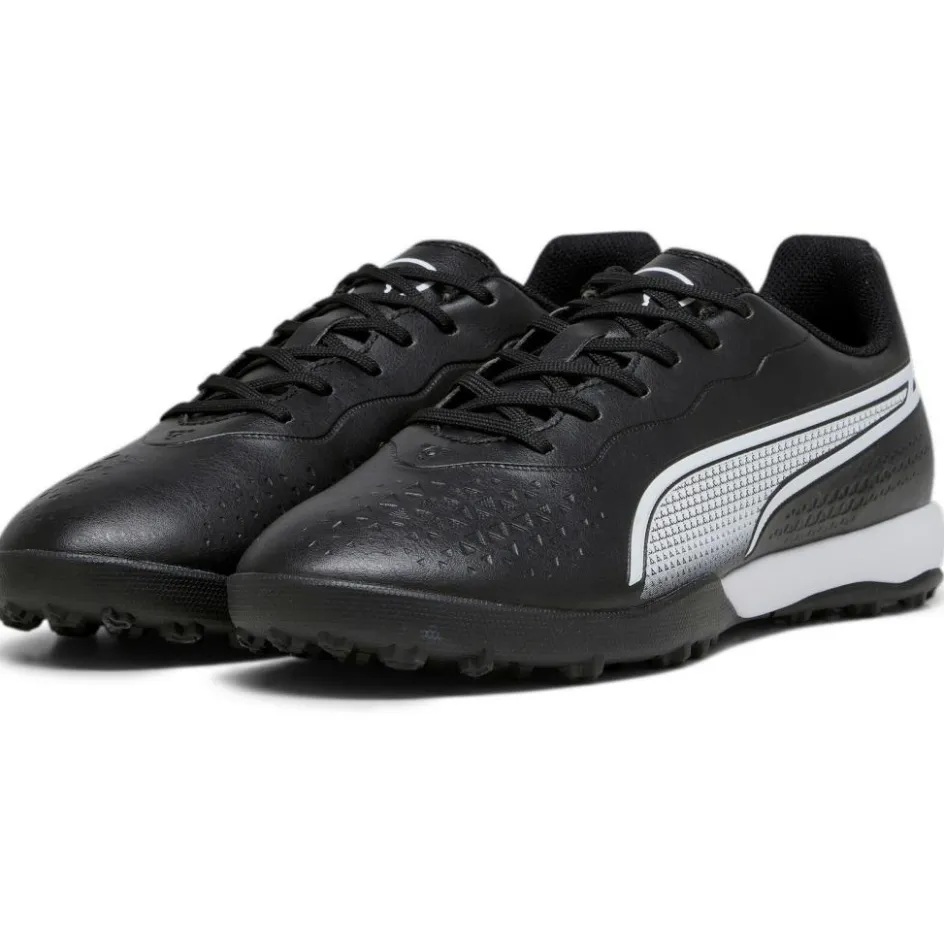 Puma KING MATCH TT voetbalschoenen heren black white
