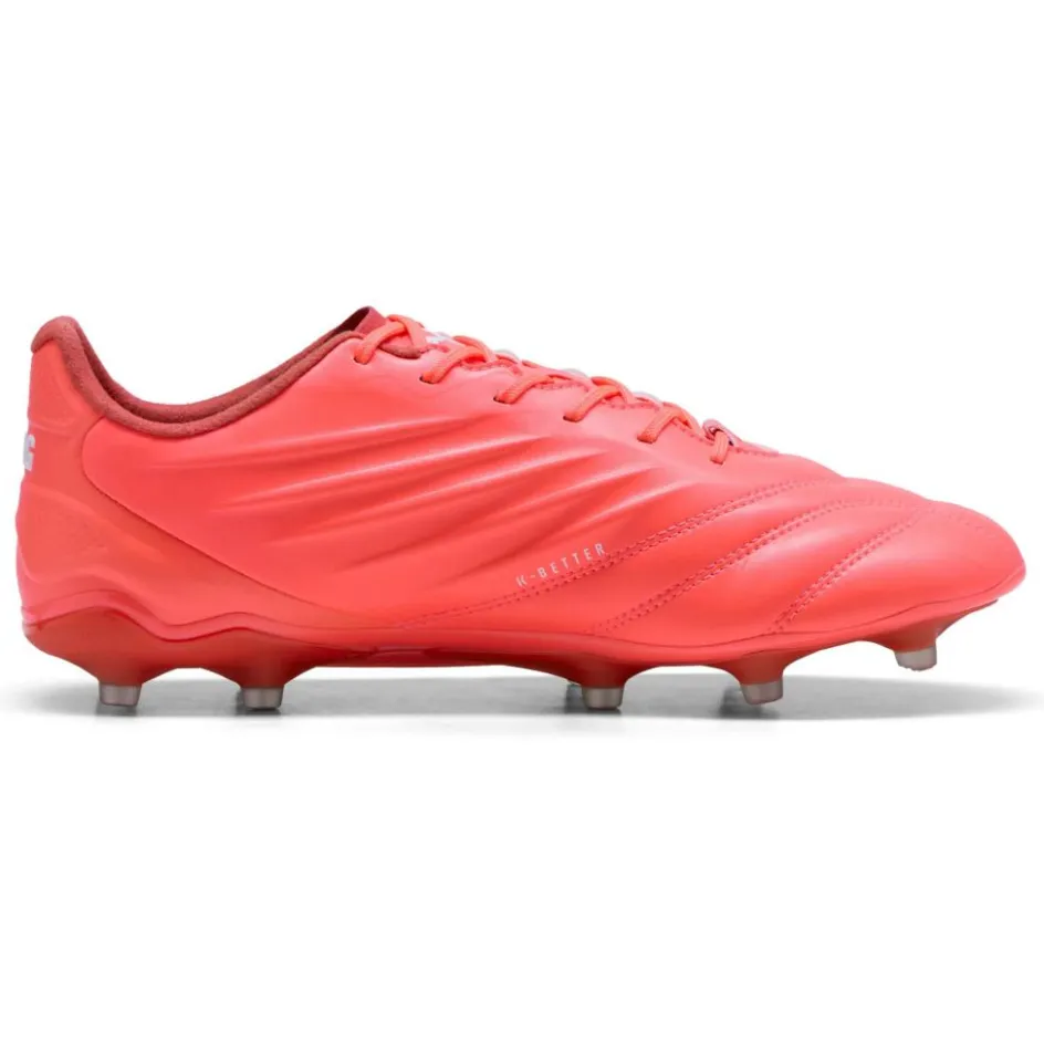 Puma KING PRO FG AG voetbalschoenen heren glowing red white red fire