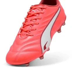 Puma KING PRO FG AG voetbalschoenen heren glowing red white red fire
