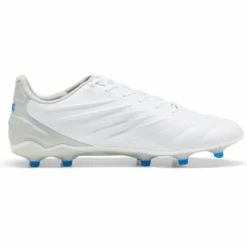 Hot Puma KING PRO FG AG voetbalschoenen heren white bluemazing flat light grey