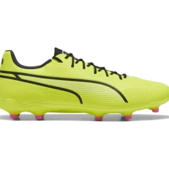 Best Puma KING PRO FG AG voetbalschoenen heren electric lime black poison pink