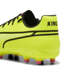 Best Puma KING PRO FG AG voetbalschoenen heren electric lime black poison pink