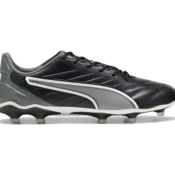 Puma KING PRO FG AG voetbalschoenen black white cool dark grey