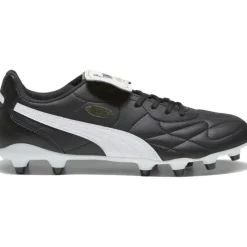 Hot Puma KING TOP FG AG voetbalschoenen heren black white gold