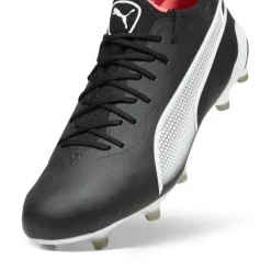 Online Puma King Ultimate FG AG voetbalschoenen heren black white fire orchid