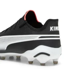 Online Puma King Ultimate FG AG voetbalschoenen heren black white fire orchid