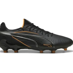 Puma KING ULTIMATE FG AG voetbalschoenen heren black heat fire silver