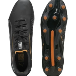 Puma KING ULTIMATE FG AG voetbalschoenen heren black heat fire silver