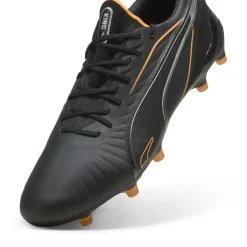 Puma KING ULTIMATE FG AG voetbalschoenen heren black heat fire silver