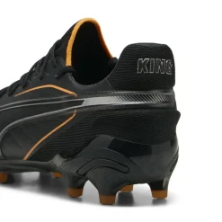 Puma KING ULTIMATE FG AG voetbalschoenen heren black heat fire silver