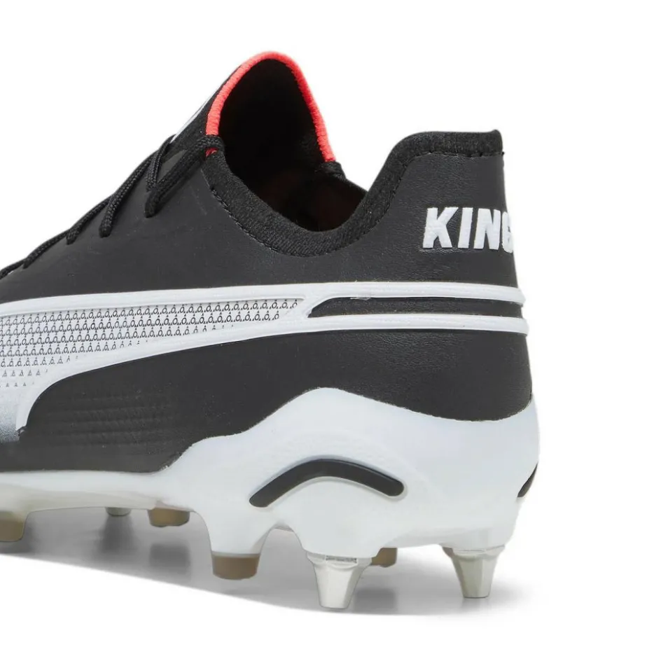 Puma King Ultimate MxSG voetbalschoenen heren black white fire orchid