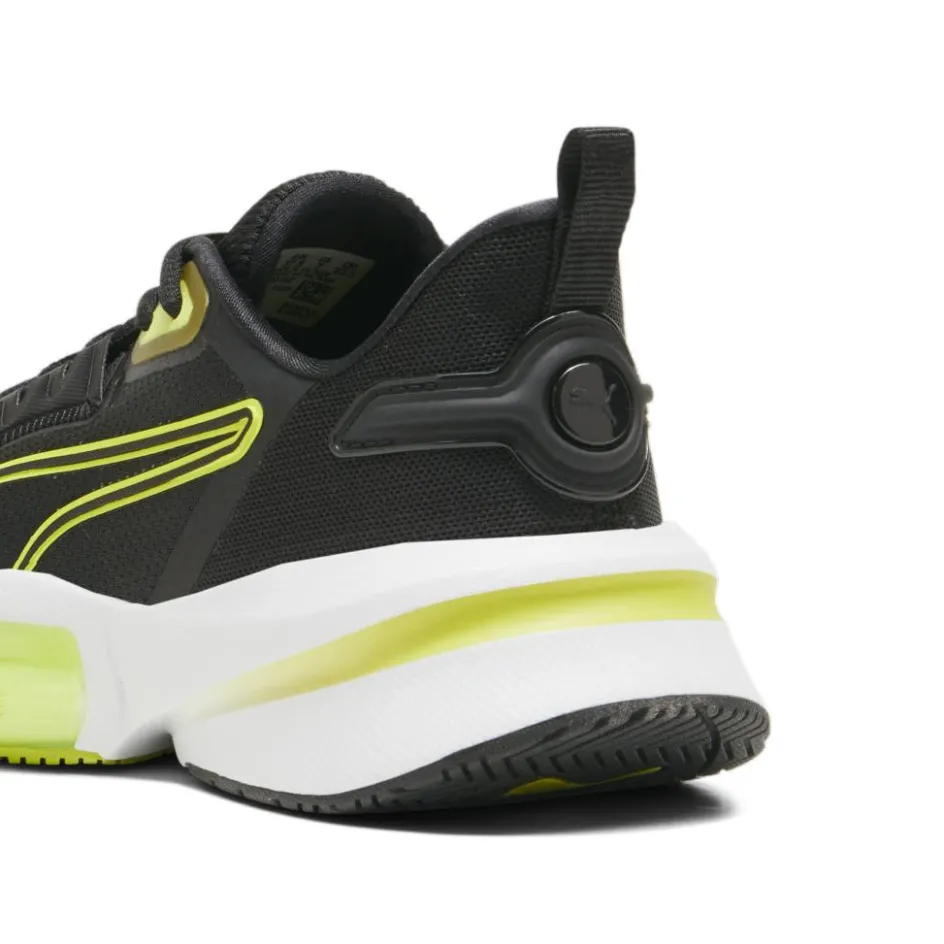Puma PWRframe TR 3 fitness schoenen dames black lime pow white