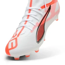 New Puma ULTRA 5 MATCH+ FG AG voetbalschoenen heren white black glowing red