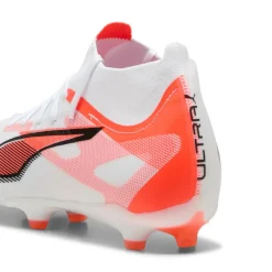 New Puma ULTRA 5 MATCH+ FG AG voetbalschoenen heren white black glowing red