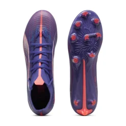 Outlet Puma ULTRA 5 MATCH+ FG AG voetbalschoenen heren lapis lazuli white sunset glow