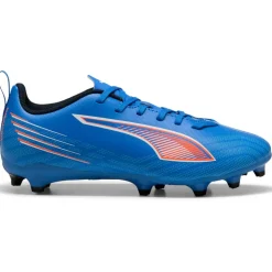Clearance Puma Ultra 6 Play FG - AG voetbalschoenen junior ultra blue white glowing red