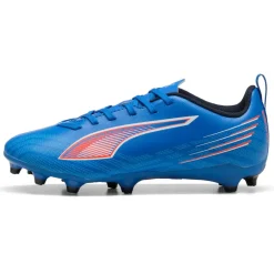 Clearance Puma Ultra 6 Play FG - AG voetbalschoenen junior ultra blue white glowing red