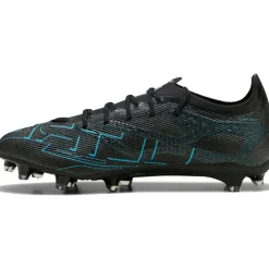Puma ULTRA 5 PRO FG AG voetbalschoenen heren black silver bright aqua
