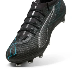 Puma ULTRA 5 PRO FG AG voetbalschoenen heren black silver bright aqua