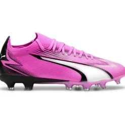 Puma ULTRA MATCH FG AG voetbalschoenen heren poison pink white black