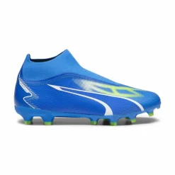 Clearance Puma Ultra Match+ LL FG/AG voetbalschoenen heren ultra blue white pro green