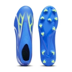 Clearance Puma Ultra Match+ LL FG/AG voetbalschoenen heren ultra blue white pro green