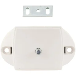 Pushlock Binnenslot toilet en schootplaatje wit